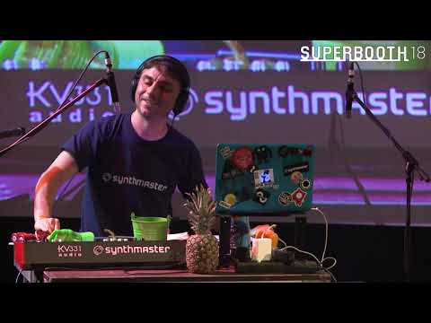 KV331 Audio - SynthMaster: drummers kitchen set @SUPERBOOTH18