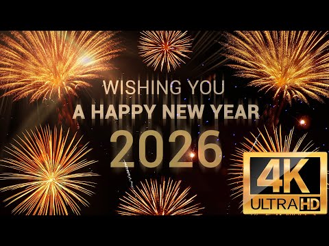 4K Happy New Year 2026 Wishes Stunning Viral Video Greetings for the New Year