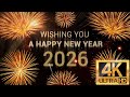 4K Happy New Year 2026 Wishes Stunning Viral Video Greetings For The New Year
