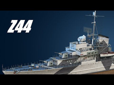 WOWS Z44  World of Warships #worldofwarships#wows#premium#replay#schutzmann77#letsplay