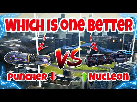 [WR]🔥 [Nerf]Puncher VS [Buff]Nucleon Weapon Comparison |War Robots|