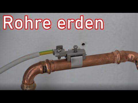 Attach the earthing clamp