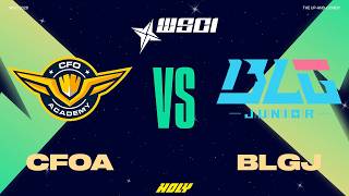 WSCI - CFOA vs BLGJ - BO1