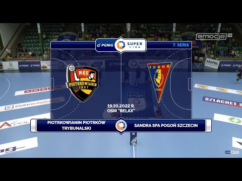 7. Seria Piotrkowianin Piotrków Trybunalski - Sandra SPA Pogoń Szczecin SKRÓT