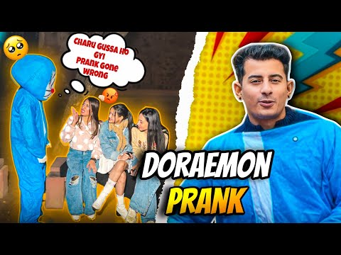 Doraemon banke charu ko kiya pareshaan 😁|| Prank Gone Wrong😧