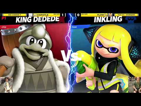 Big Cheese 3 SSBU: Chipotle vs Flow (King DeDeDe vs Inkling) - Winners Top 24