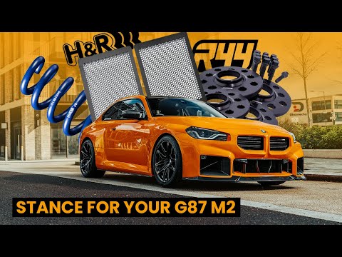THE ULTIMATE STANCE PACKAGE FOR YOUR BMW G87 M2?!