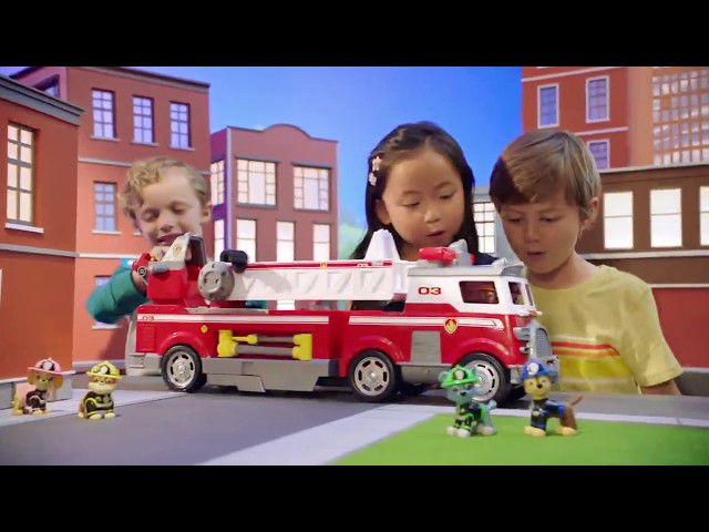 Paw Patrol La Pat' Patrouille - Pack Camion De Pompiers True Metal - Pack  Camion De Pompiers avec