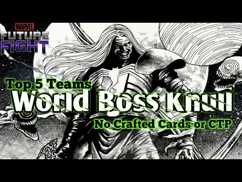 100+CCF Daily!!! 5 Clears for Knull!! Team and strikers!! #Marvel #MFF #Netmarble #Knull #Guide