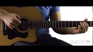 Smokey Mountain Rain - Guitar Lesson and Tutorial - Ronnie Milsap