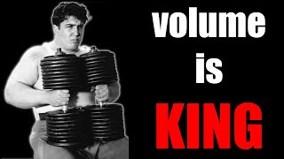 volume gets you unstuck..... really f**king fast
