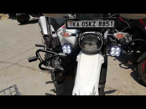 Hero X Pulse 200 Crash guard with high quality fog light available at Bike Magic JC Road 9828525294