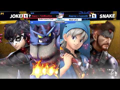 Loser's Finals - Asprey + Lysceth vs Vapor + TehBlueOne - Smash On The Harbour #158