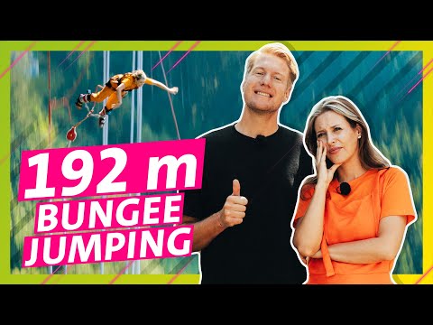 Bungee Jumping in 192 m Höhe! Neue Host vs. ihre größte Angst || Das schaffst du nie!