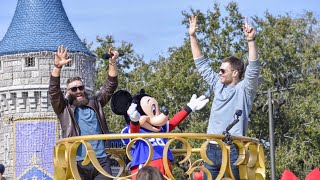 Tom Brady and Julian Edelman Super Bowl 53 Parade at Walt Disney World