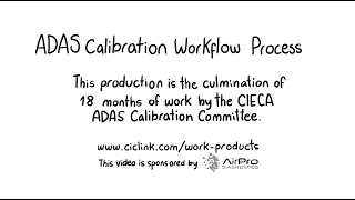 ADAS Calibration Workflow Process