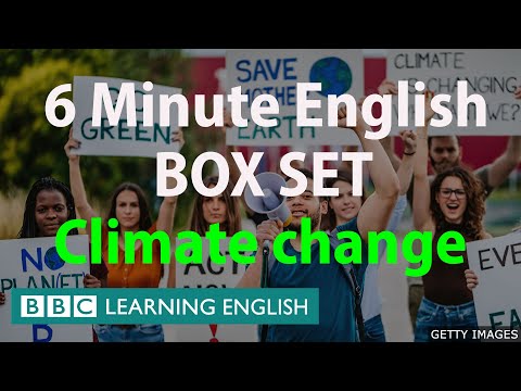 盒裝：6分鐘英語--"氣候變化 "英語大課堂!三十分鐘的新詞彙! (BOX SET: 6 Minute English - 'Climate Change' English mega-class! Thirty minutes of new vocabulary!)