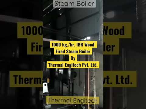 Solid Fuel Fired 1000 Kg/hr High Temperature Steam Boiler IBR Approved