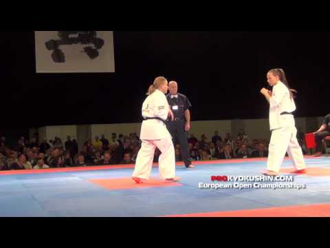 EC Open 2015 1 round Agnieszka Winek (Poland) - Zornica Kostova (Bulgaria, aka)