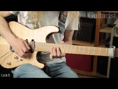 Guthrie Govan String Bending Masterclass - Part One