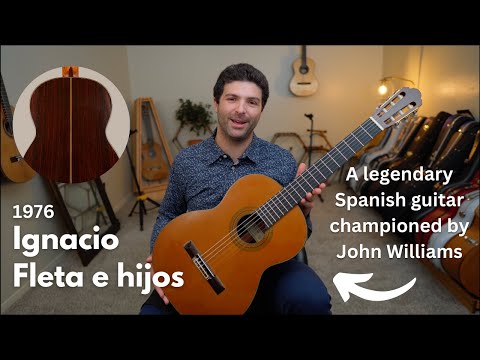 A Golden-Era Fleta Like No Other | 1976 Ignacio Fleta Cedar Classical Guitar | GuitarCollection.com