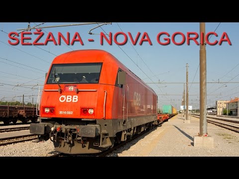Cab ride (Führerstandsmitfahrt) Sežana - Nova Gorica