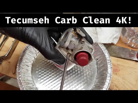 Tecumseh 640266 (640288) Detailed Carb Clean [4K]