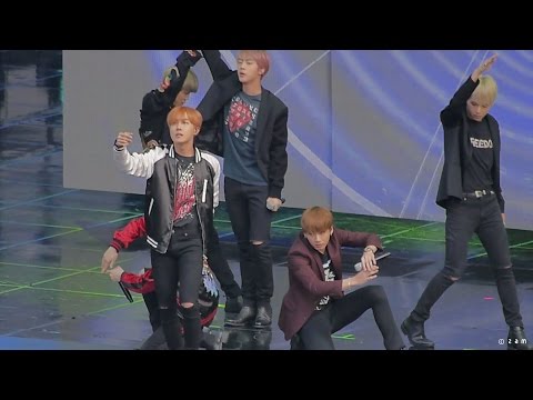 161008 엑소 EXO & 방탄소년단 BTS 리허설 Rehearsal (DMC페스티벌 코리안뮤직웨이브) 직캠 fancam by zam