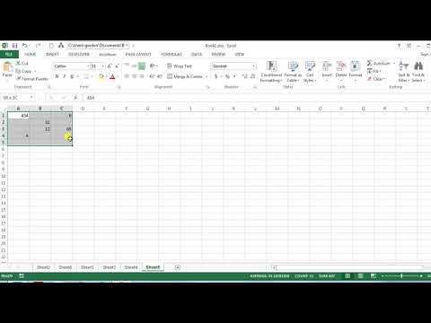 How to Limit Rows and Columns in Excel