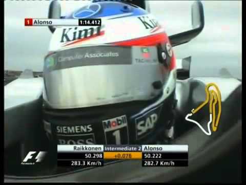 F1 France 2005 Qualifying   Kimi Raikkonen Lap