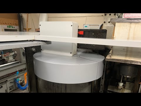 Haas VF3 tool changer install and new powder coated cover