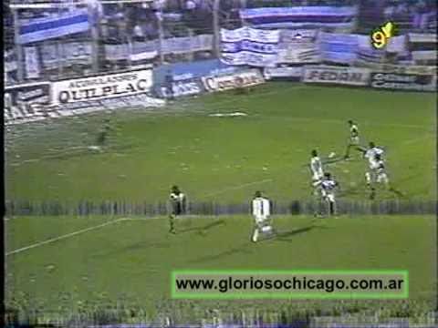 Gol de Horacio Garcia en la vieja cancha de Quilmes / Quilmes 1 - Chicago 1 / Nacional B ´93 /´94