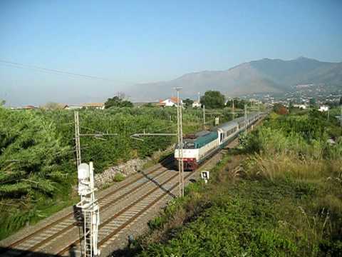 IC 701 Roma Tni - Taranto (E444.005) a Minturno Scauri