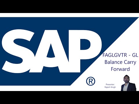 SAP - How to do GL Balance Carry Forward