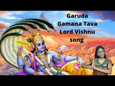 Garuda Gamana Tava |devotional song of lord Vishnu | Deetya's Creative World ||