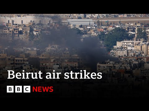 Watch the video | Israel strikes hit Hezbollah area in Lebanese capital Beirut | BBC News