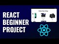 React Shopping Cart Ecommerce Beginner Website Build Deploy A React Beginner Project