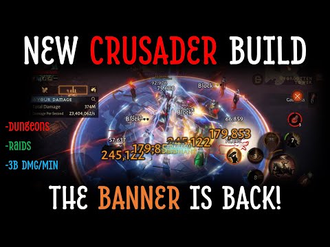 THE TOP CRUSADER BUILD! This setup for raids and dungeons brings back the banner! (New Essences!)