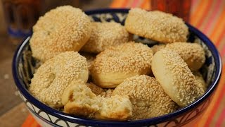 עוגיות שומשום - כעכים מלוחים