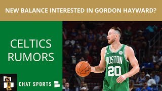 Celtics Rumors: New Balance Interested In Gordon Hayward, Irving-Butler Reports Not From Kyrie Camp