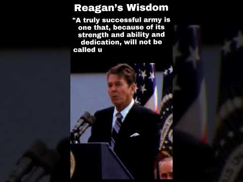 Ronald Reagan's Vision for a Strong Military | West Point Address 1981