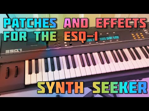 How I'm using the Ensoniq ESQ-1