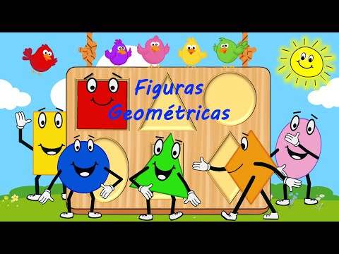 FIGURAS GEOMÉTRICAS DIVERTIDAS 🌀 APRENDE A IDENTIFICARLAS / VIDEOS EDUCATIVOS PARA NIÑOS.