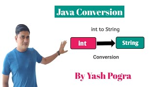 int to String java conversion | How do you convert int to string