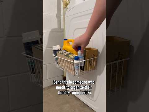Video: Gator Magnetics Magnetic Shelf for Laundry Detergent Storage video thumbnail