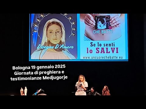 "UN CUORE CHE BATTE" a Bologna 19 gennaio 2025, incontro di preghiera e testimonianze Medjugorje.