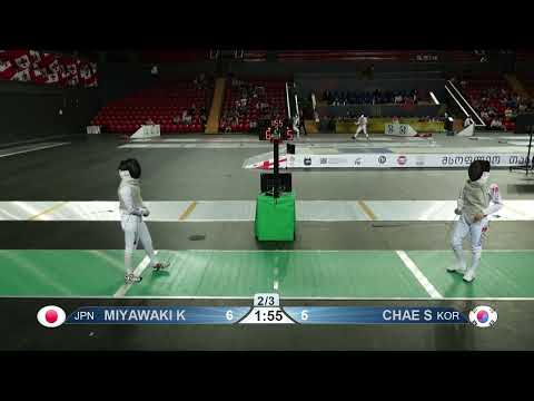2023 127 T32 09 F F Individual Tbilisi GEO WC GREEN CHAE KOR vs MIYAWAKI JPN