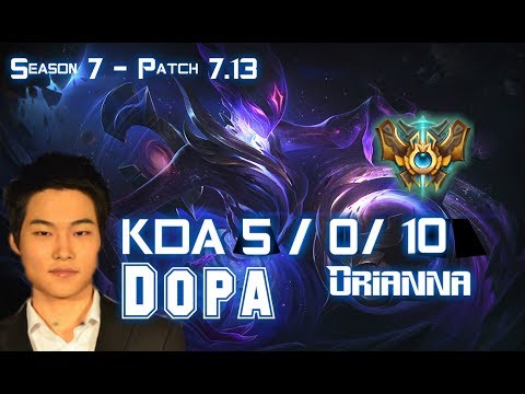 Dopa ORIANNA vs TALIYAH Mid - Patch 7.13 KR Ranked