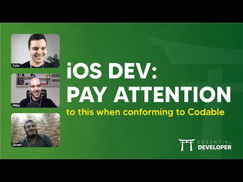 iOS DEV: Pay Attention To This When Conforming To Codable | ED Clips