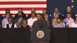 President Obama Addresses Kotzebue